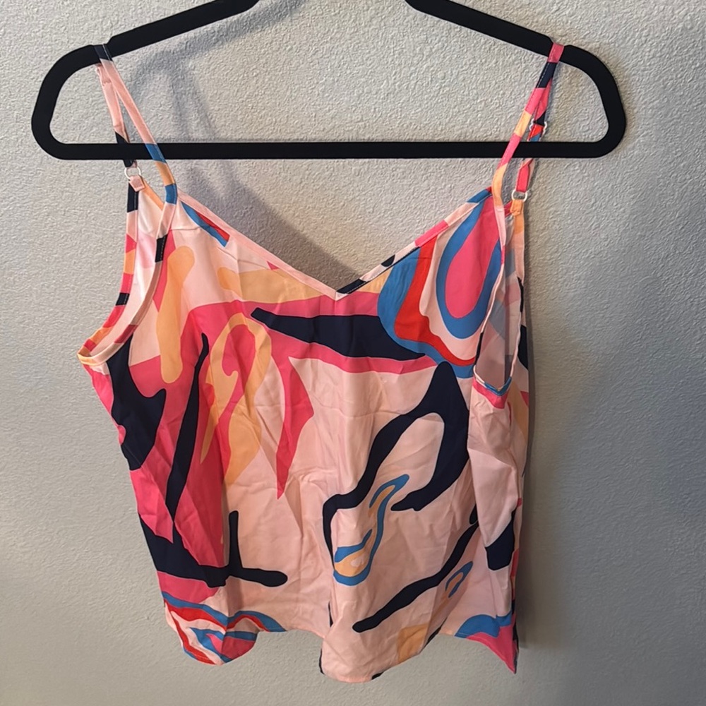 Colorful Abstract Women's Top
